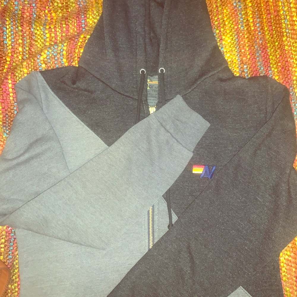 AVIATOR NATION GLIDER ZIP UP HOODIE /Schmedium!